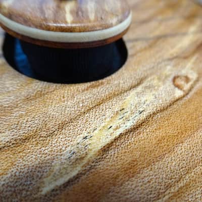 Rukavina 8 String Ripple Lap Steel -- 22.5" Curly Maple image 14