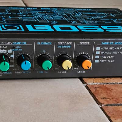 Boss RSD-10 Micro Rack Series Digital Sampler / Delay 1985 - 1991 - Black image 2