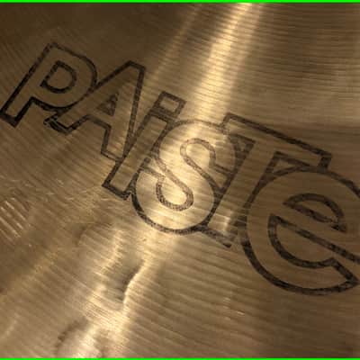 Paiste Sound Creation 22" Bell Ride Dark Ride 3654g from 1979 with Sound File! image 21
