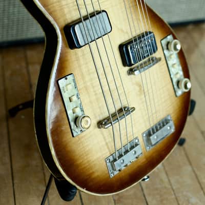 Hofner 191 Double Neck 4 & 6 String Vintage Bass/Guitar Circa 1961-64' image 4