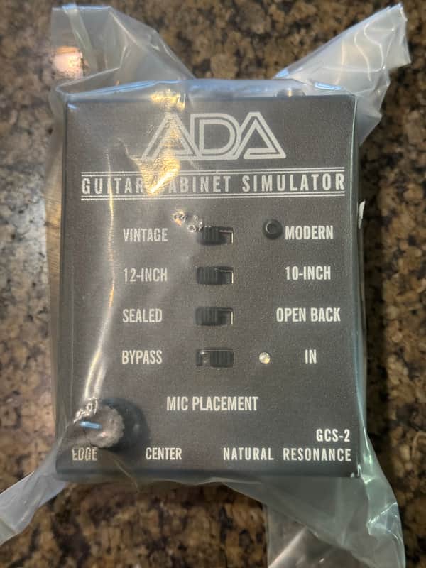 A/DA GCS-2 Guitar Cabinet Simulator NOS image 1