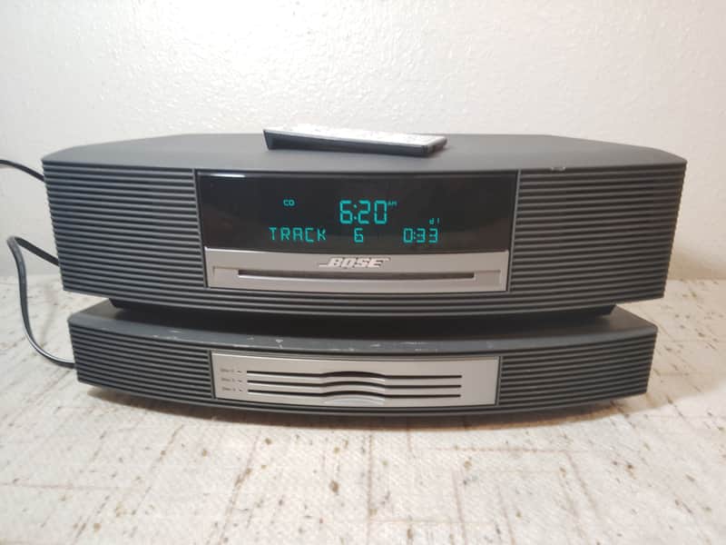 Bose Wave Black AWRCC1 and CD Changer Remote 1998 | Reverb