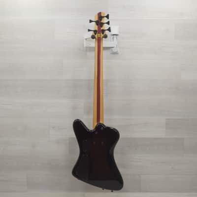 Roscoe  TB-3005 Bass Guitar - Trans Black image 6