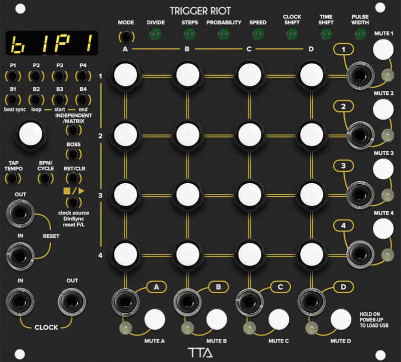 Tiptop Audio Trigger Riot - White image 1