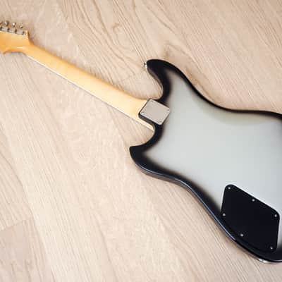 2015 Bilt El Hombre Deluxe Electric Guitar Silverburst Lollar Imperials Ebony Fretboard w/ohc image 12