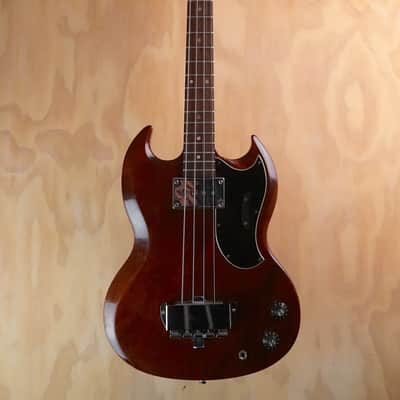 1968 Gibson EB-0 Cherry Short Scale Bass Guitar Vintage USA Bass - Good Condition image 3