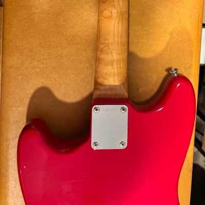 Fender Mustang Guitar with Rosewood Fretboard 1964 - Dakota Red image 6