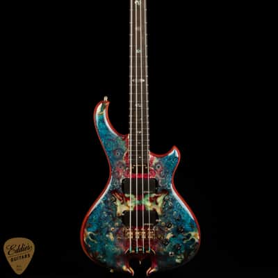 Alembic Mark King Signature Deluxe - Buckeye Burl Resin Top image 3