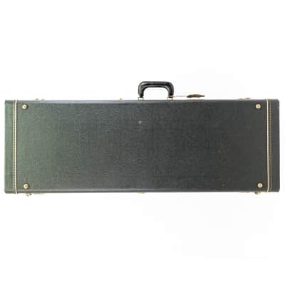 Vintage Fender G&G Guitar Case Late 60s Early 70s Black Tolex Orange Interior image 5