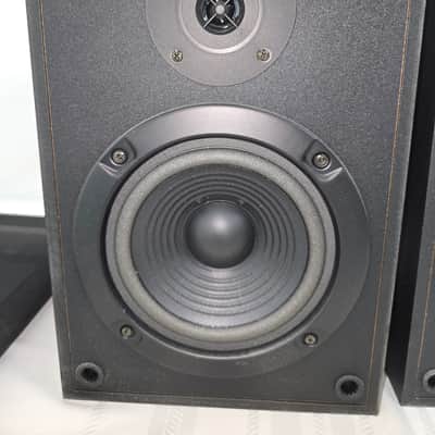 Sony SS-U3033 Bookshelf Speakers HiFi Stereo Left Right Home Audio Black Grills image 5