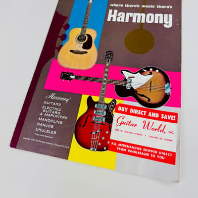 Harmony Full-Line Catalog & Retail Price List 1963 image 2