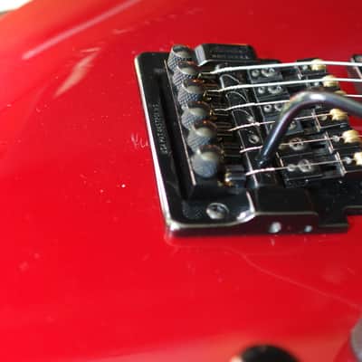 Kramer / ESP J-2000 Pacer Prototype with Kahler 1984 Red image 11