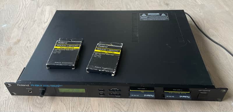 Roland R-8M Total Percussion Sound Module 1980s - Black image 1