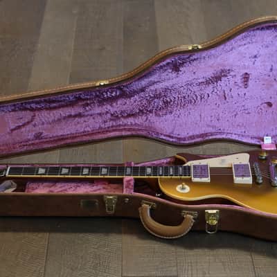 Minty! 2019 Gibson Custom Shop Historic 1957 Les Paul Electric Guitar Gold Top w/ Brazillian Fretboard + COA OHSC image 22