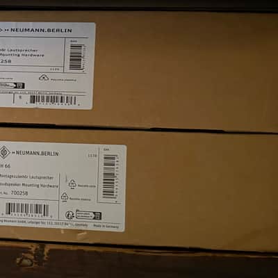 Neumann Pair of LH 66 table stands for KH 150 monitors NEW image 2