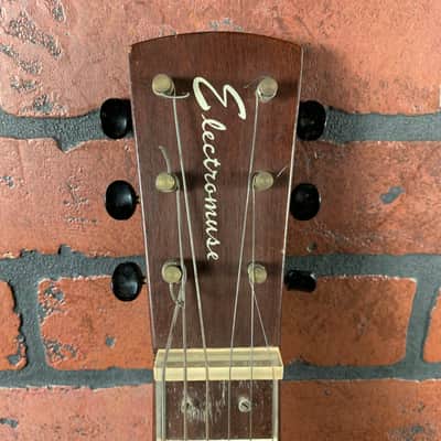 Vintage 1940's Electromuse "Canoe Paddle" Lap Steel Guitar with Original Case image 12