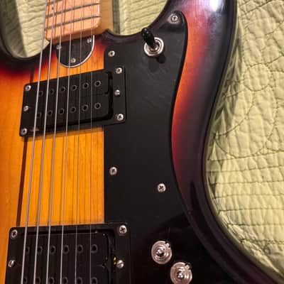 Fury Baritone guitar rare one off build 1984 all original image 10