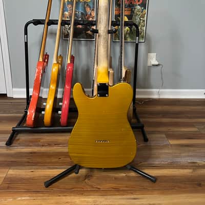 Bloomdoom Allparts Partscaster Telecaster - Firemist gold image 8