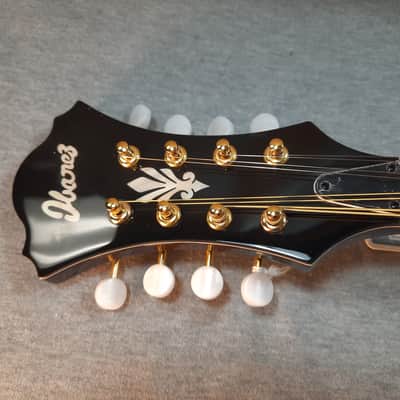 Ibanez M522SDVS Sitka Spruce / Flamed Maple F-Style Mandolin 2024 - Dark Violin Sunburst image 3