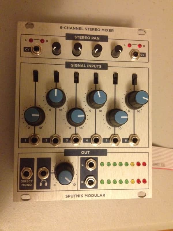 Sputnik Modular 6-Channel Stereo Mixer image 1