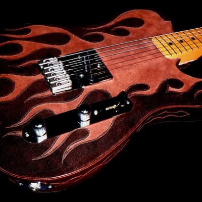 Hamer T 51 1991 Custom Leather. Only 1. Built For Bill Kaman, II. Very Rare. Collectible.  Boots. image 15