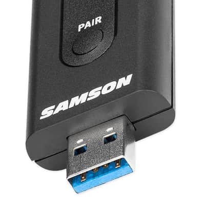 SAMSON Stage XPD2 USB Digital Wireless Beltpack Microphone System w/LM8 Lavalier image 2