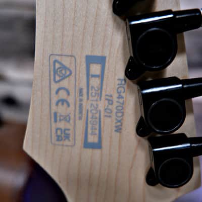 Ibanez RG470DXW-WZM Standard - Wine Red Frozen Matte image 13