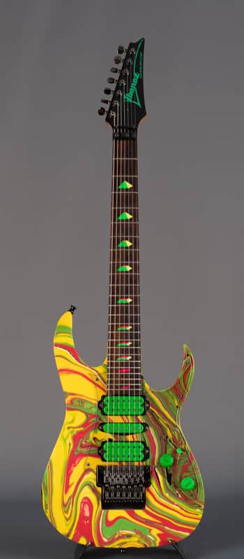 Ibanez UV77MC Universe Multicolour Swirl 1991 image 1