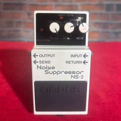 Boss NS-2 Noise Suppressor (Silver Label) 1989 - Present - White image 1