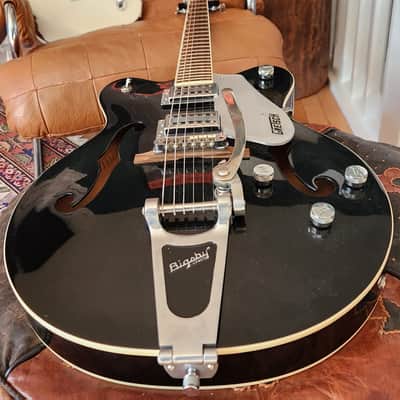 Gretsch G5122 Electromatic Double Cut Hollowbody Tuxedo Black 2008-2013 MIK image 22
