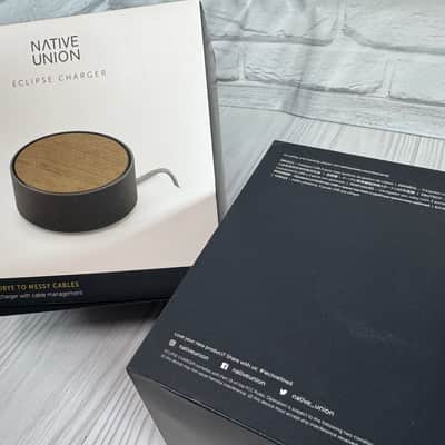 Native Union Eclipse Charger 3-Port USB Wood image 4