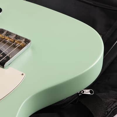 Fender American Performer Telecaster Hum Satin Surf Green 2022 image 9