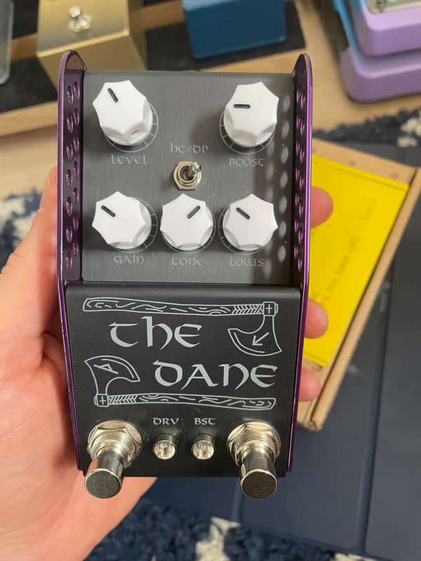ThorpyFX The Dane MKII Peter Honore Signature Overdrive / Boost 2023 - Present - Black / Purple image 1