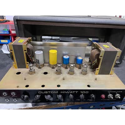 Hiwatt DR103 Custom 100 1972 Hylight + SE4122 4x12 (Usado) image 21