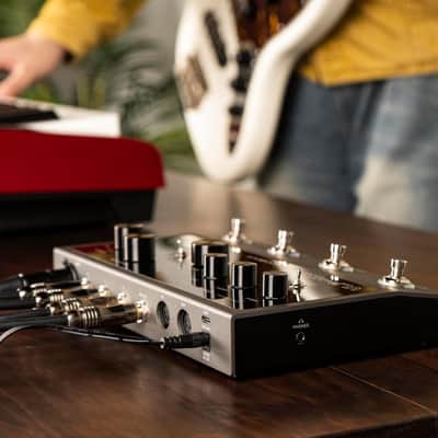 Valeton VLP-400 Multi-Track Sampler with 4 Footswitches - Two Full-Featured Loopers, Drum Machine image 6