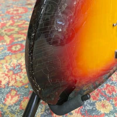 Mosrite Ventures Bass Sunburst 1964 image 9
