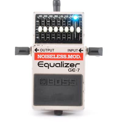 Boss GE-7 Modified Noiseless Equalizer Made In Taiwan 2001 PSA.OK Guitar Effects Pedal UsedJ From Japan #MO60323 image 6