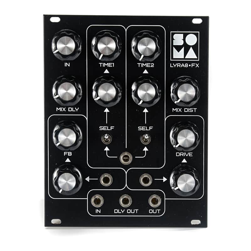 Soma Laboratory Lyra-8 FX Eurorack Effect Processor Module (Black) image 1
