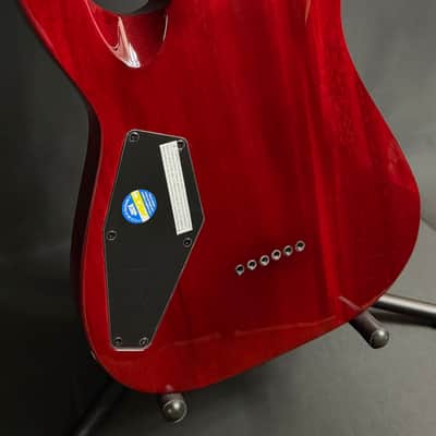 ESP LTD MH-200QM NT Electric Guitar See-Thru Black Cherry (768) image 11