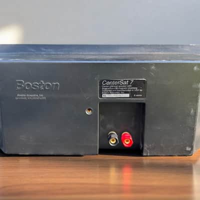 Boston Acoustics CenterSat 7 Center Channel Speaker Home Theater Audio Black image 5