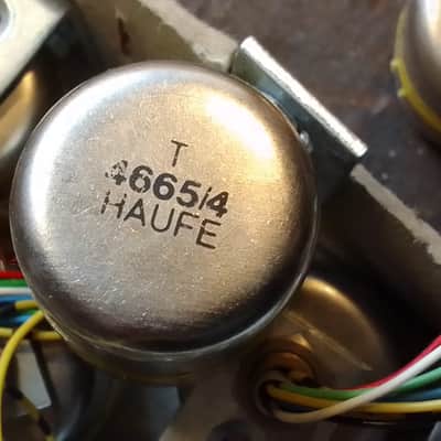 Siemens Klangfilm Haufe 1:1 Vintage Line Transformers SET Of Two image 3