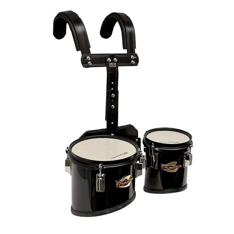 Trixon Junior Marching Toms - Set Of 2 - Black image 1