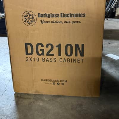 Darkglass Electronics DG210N 500-Watt 2x10" 8 Ohm Bass Speaker Cabinet 2019 - Present - Grey image 5