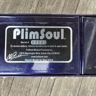 Fulltone PlimSoul 2-Stage Overdrive image 4