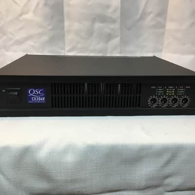 QSC CX204V 4ch 70 volt amp 200w/ch image 2