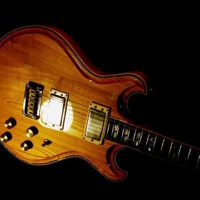 POLYTONE CONTEMPO G 1980 Natural / Blonde. EXTREMELY RARE. SOLID BODY. BEAUTIFUL. MIJ image 2