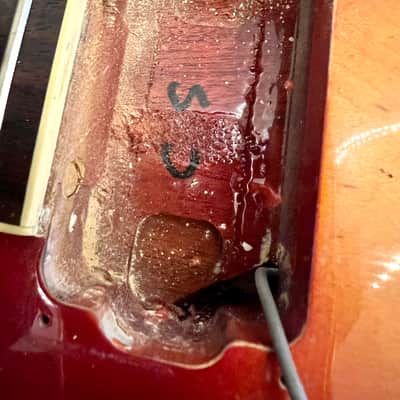 Tokai Love Rock LS-60  c 1980 Cherry sunburst original vintage MIJ Japan dirty fingers PAF image 10