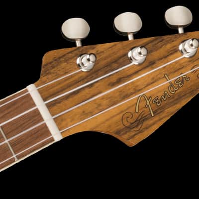 Fender Rincon Tenor Ukulele, Walnut Fingerboard, Aged Cognac Burst #0970452137 image 3