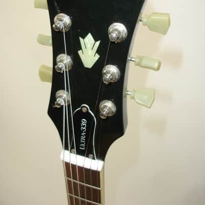 2012 Epiphone DOT Ultra-339 Semi-Hollow Electric Guitar, Pelham Blue image 12