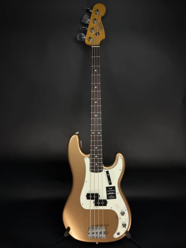 Fender Vintera III Late '60s Precision Bass - Firemist Gold image 1